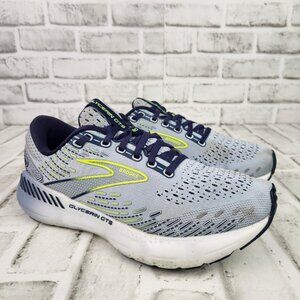 Brooks Glycerin GTS 20 Women's Sz 9 B Light Blue Athletic Running Train Sneakers